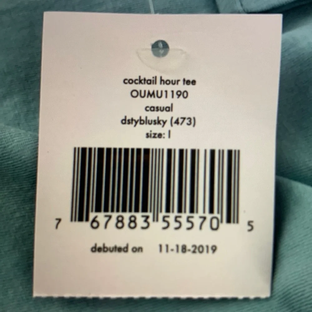 Kate Spade Cocktail Hour Cotton Tee Shirt - Picture 5 of 6